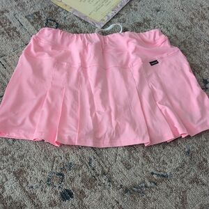 Elegant Pink Skater Skirt